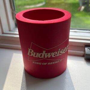 VINTAGE BUDWEISER BOTTOMLESS KOOZIE